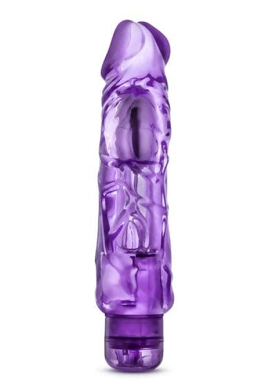 Blush Naturally Yours Purple Premium Realistic Vibrating Dildo for an Intense Ride