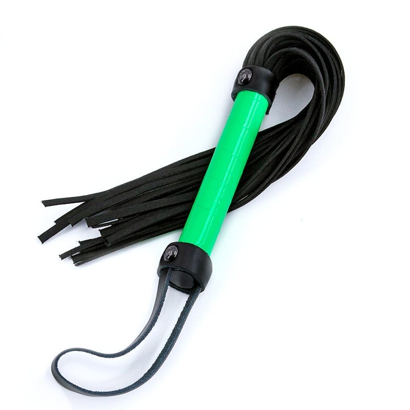 NS Novelties Comfortable Synthetic Electra Flogger in Pink or Green