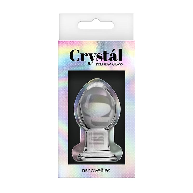 NS Novelties Small Transparent Crystal Safety Plug