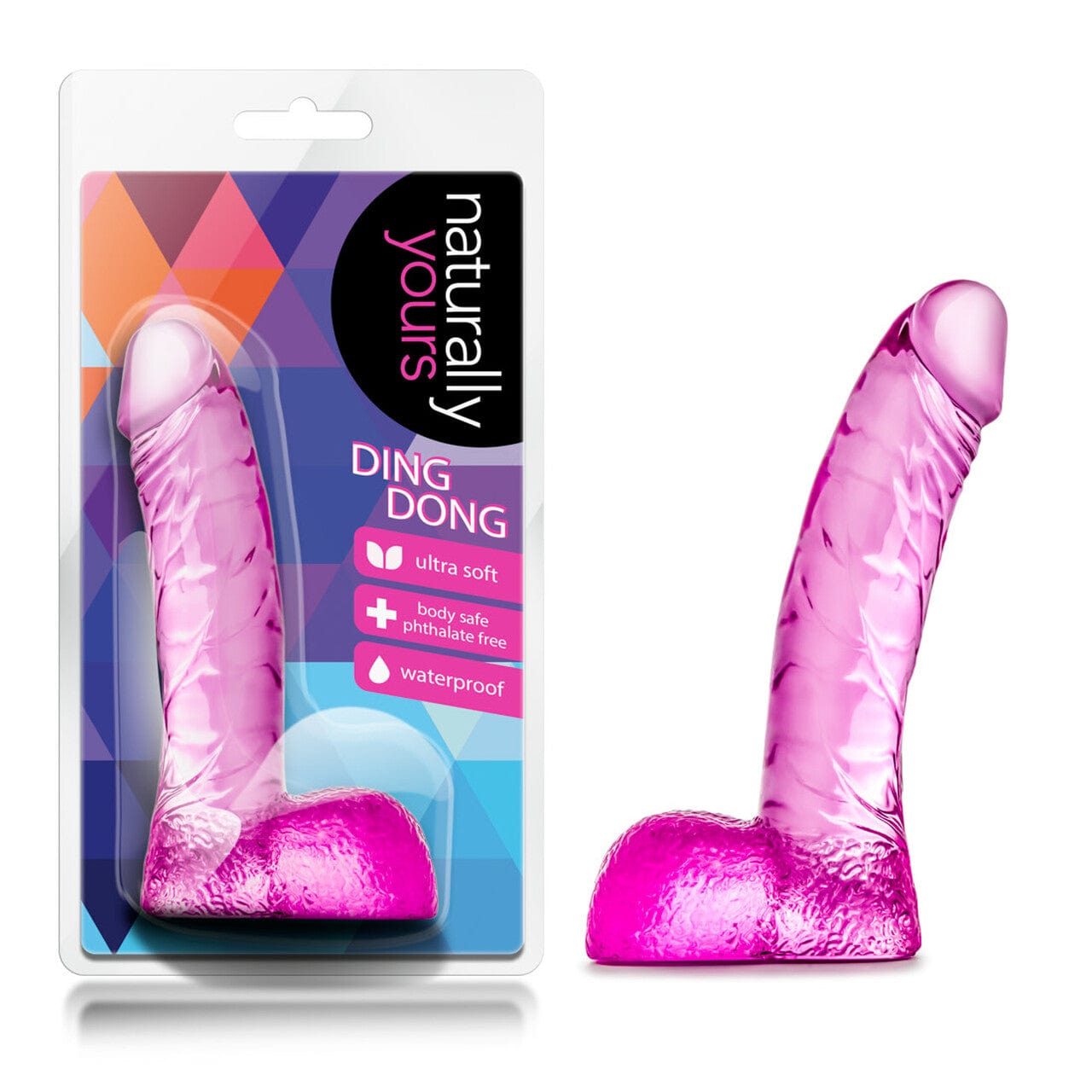 Blush Naturally Yours Pink Flexible and Versatile Intimate Dildo