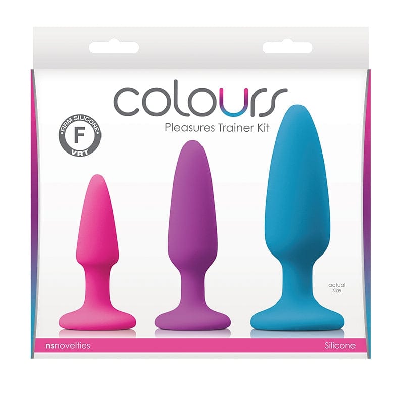 NS Novelties Colorful Trainer Kit with 3 Different - Sized Plugs