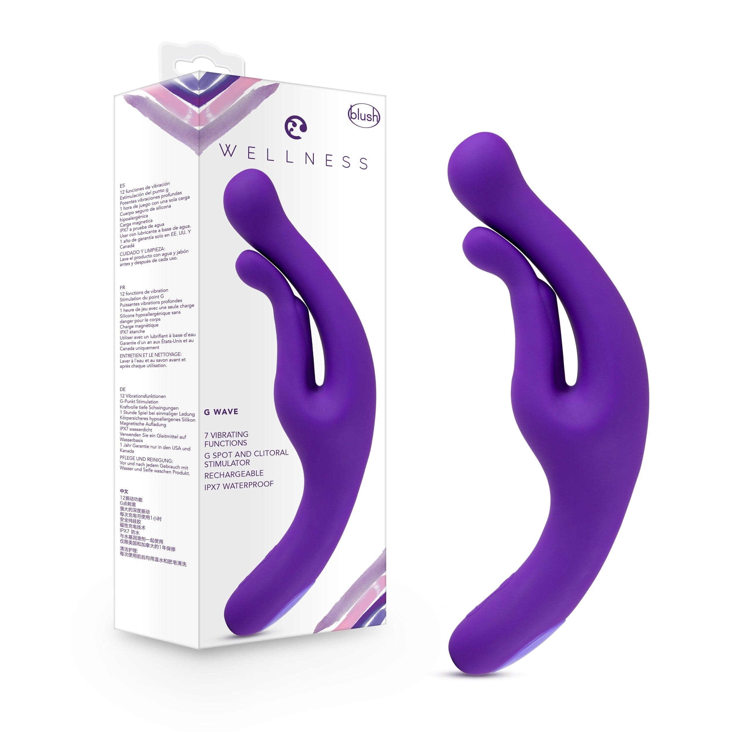 Blush Wellness Revolutionary Dual - Action G Wave Vibrator for Intense Pleasure