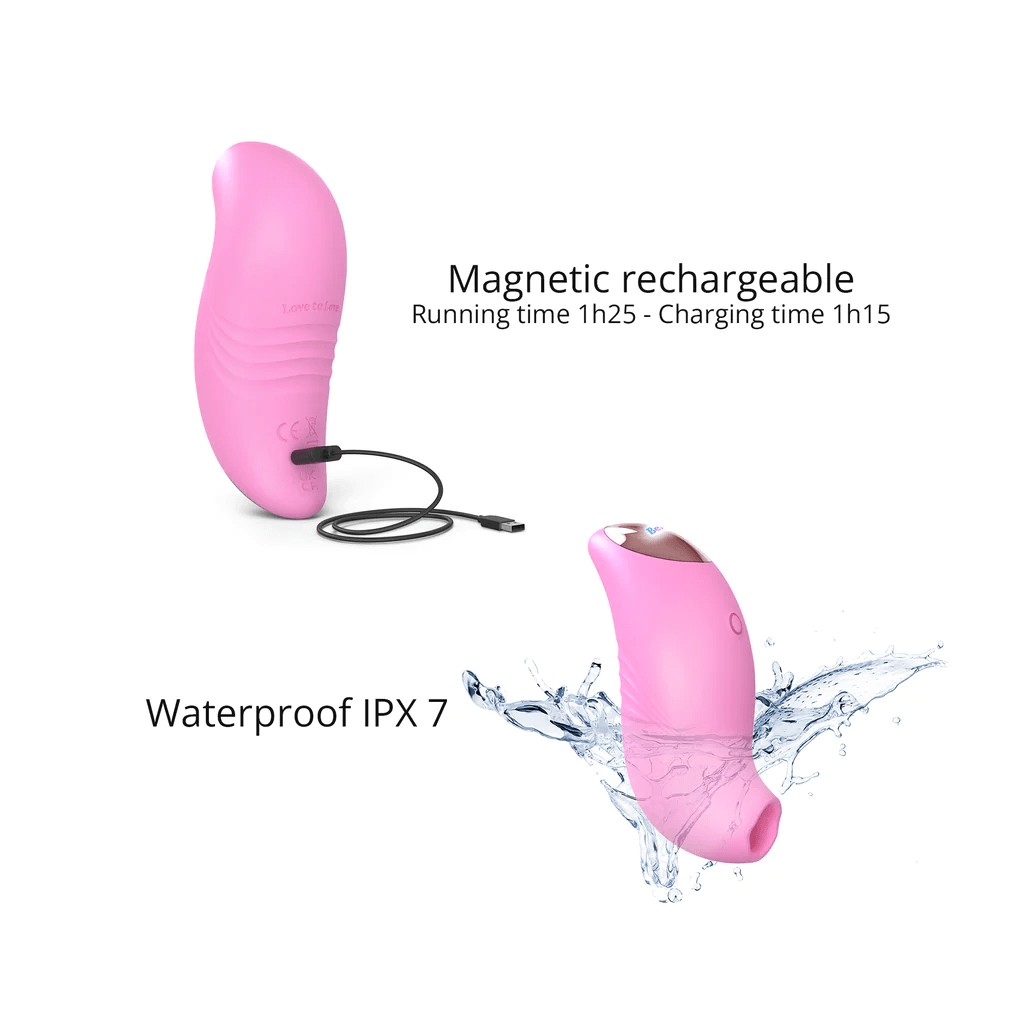 Love To Love Believer: A Compact & Waterproof Clitoral Stimulator with 5 Intensity Levels