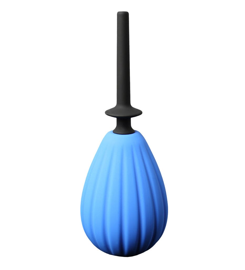 Limited Edition Blue Aneros Prelude Enema Bulb Kit for Internal Cleansing