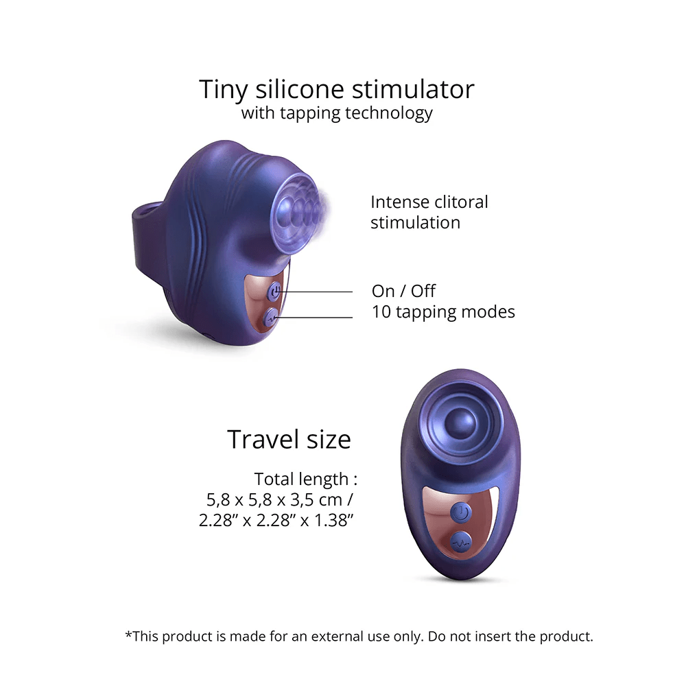 Love to Love Kisscool Miniature Fingertip Pleasure Stimulator for Intimate Experiences