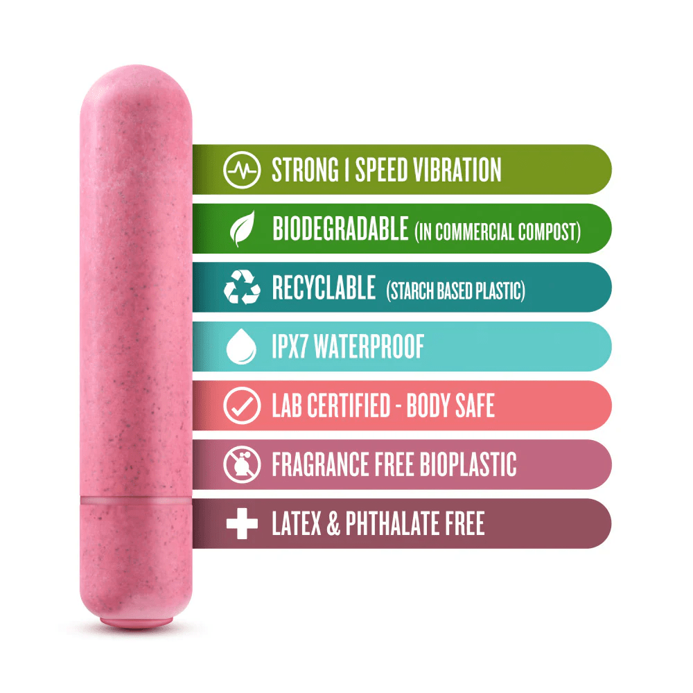 Blush Gaia Sustainable Eco-Friendly Bullet Vibrator