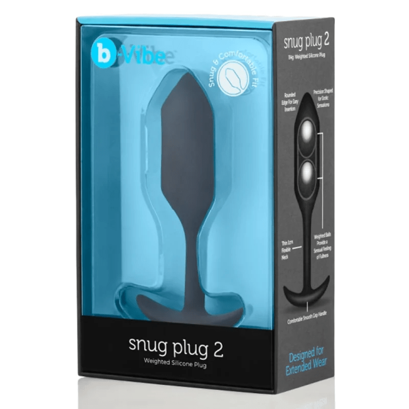 b-Vibe Second Generation Snug Silicone Anal Butt Plug
