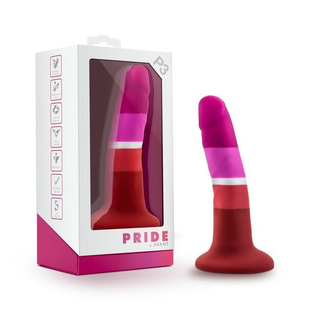 Blush Avant Pride P3 Handmade Artisanal Beauty Dildo Plug for Pleasure Seekers