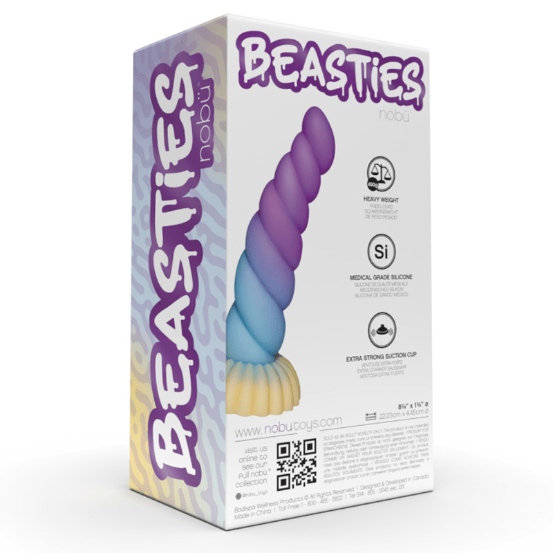 Nobu Beasties Tera Fantasy Suction Cup Dong - Medical Grade Pleasure Toy