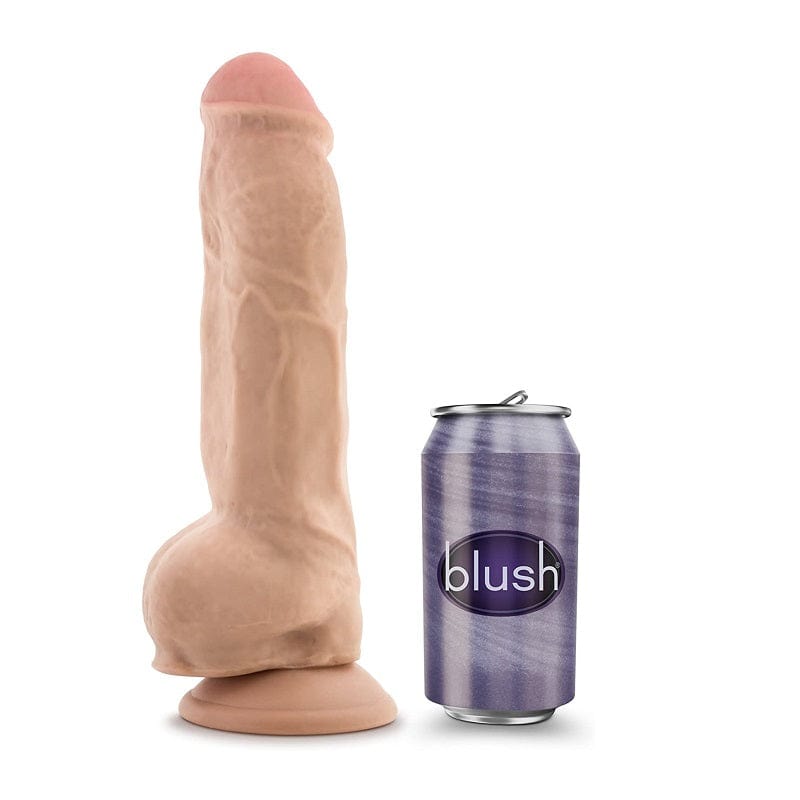 Blush Au Naturel Vanilla Big Boy 10 - Premium Lifelike Dildo