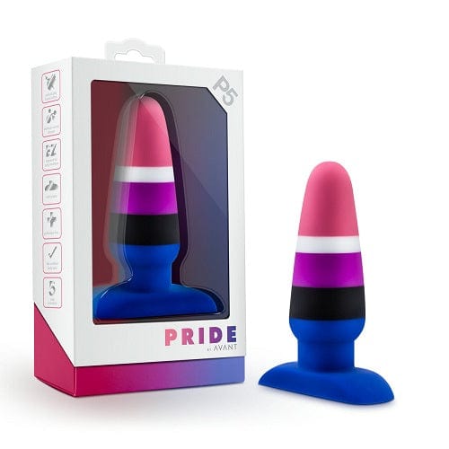 Blush Avant Pride P5 Premium Silicone Anal Fluid Plug for Enhanced Intimate Pleasure