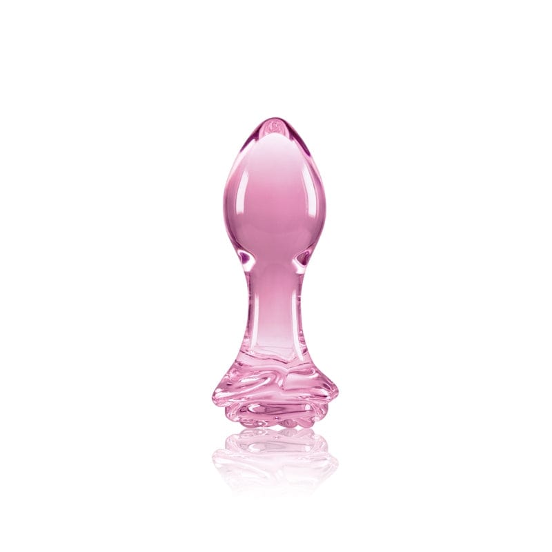 NS Novelties Exquisite Crystal Rose - Decorative and Functional Glass Product