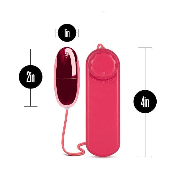 Blush B Yours Cerise Power Bullet: Multi - speed Vibrating Pleasure Toy