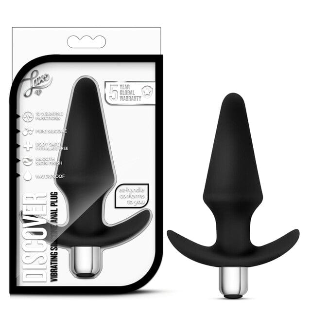 Blush Luxe Discover: Premium Vibrating Anal Plug with 10 Functions