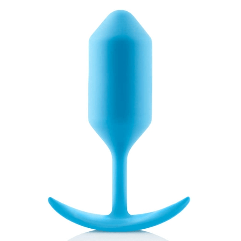 b-Vibe Premium Silicone Weighted Snug Plug 3 for Enhanced Anal Pleasure