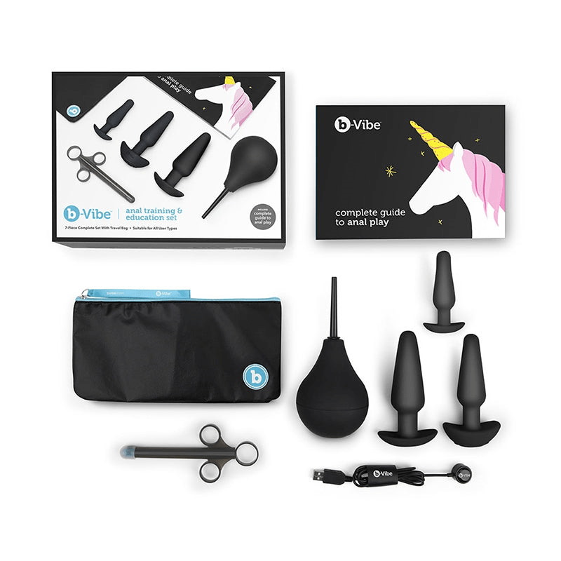 b-Vibe Comprehensive Anal Training & Education Kit for Enhanced Intimate Pleasure
