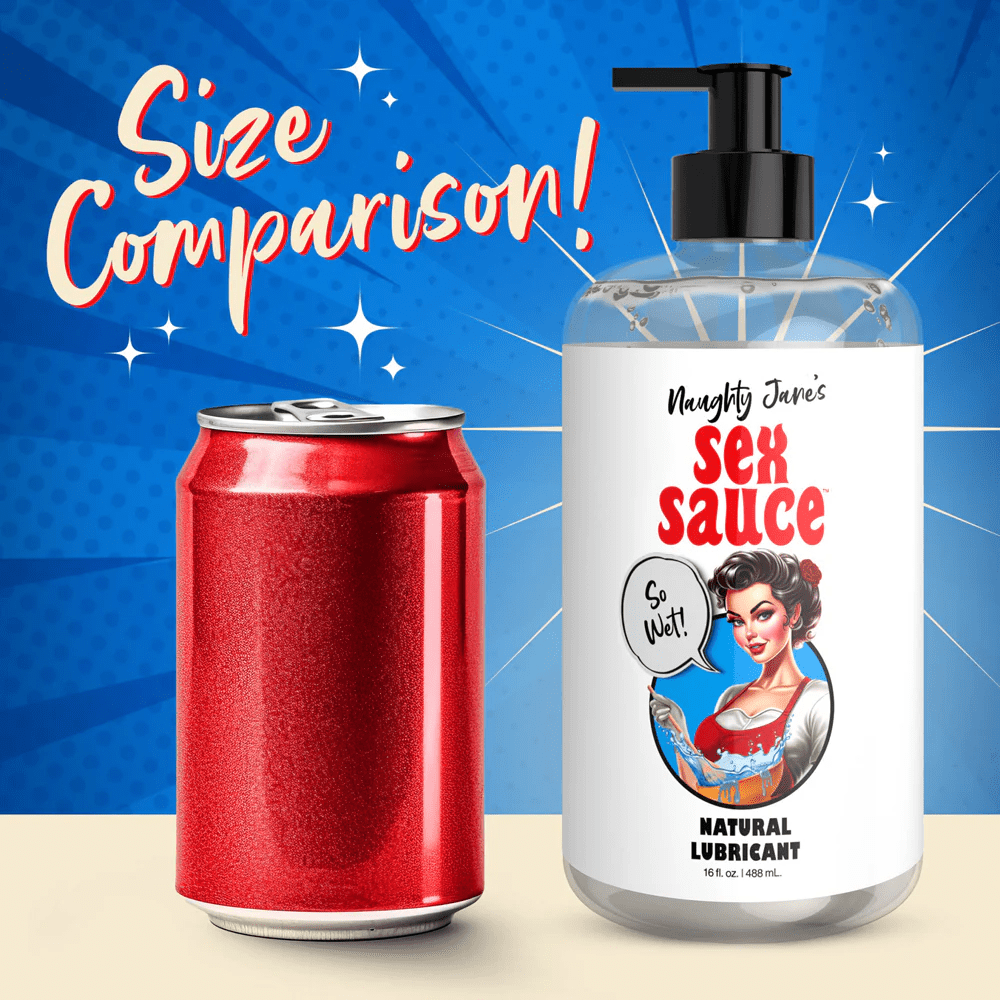 Naughty Jane's Premium Natural Water - Based Sex Lubricant for Intimate Moments