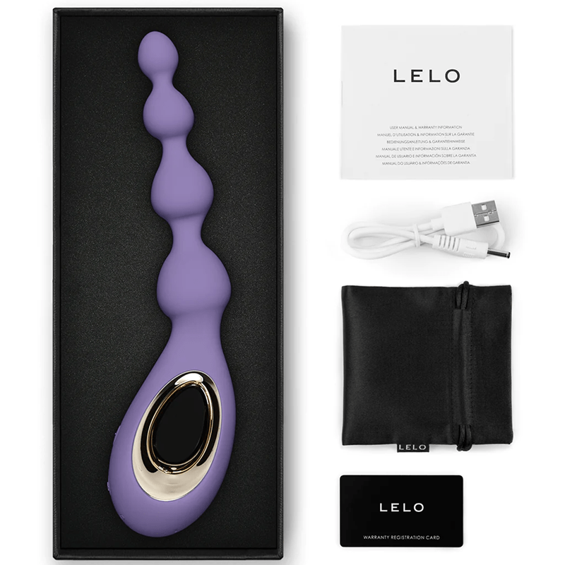 Lelo Soraya Beaded Anal Pleasure Massager for Adult Exploration
