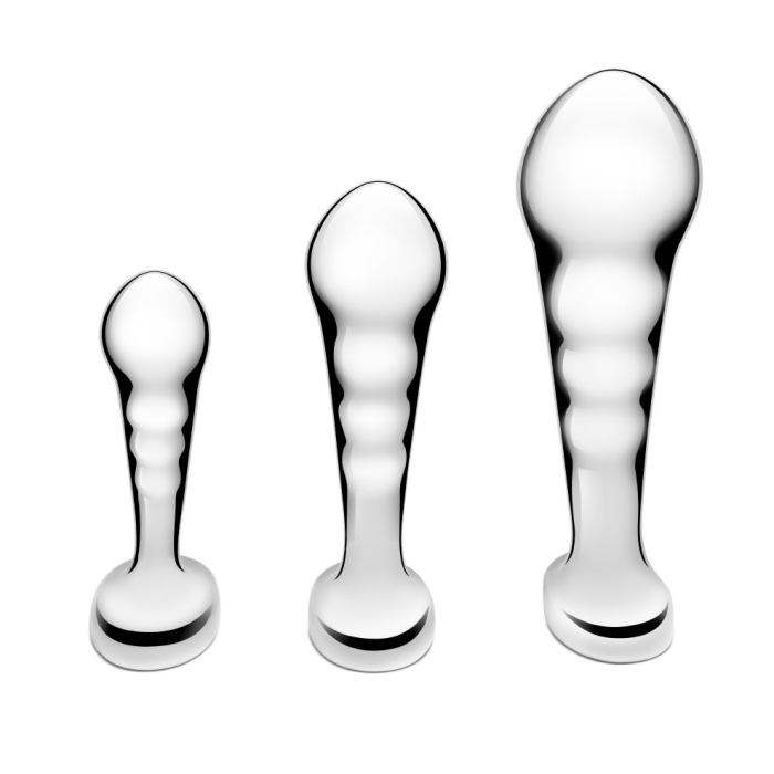 b-Vibe Premium Stainless Steel Prostate (P-Spot) Training Set for Precise Prostate Training