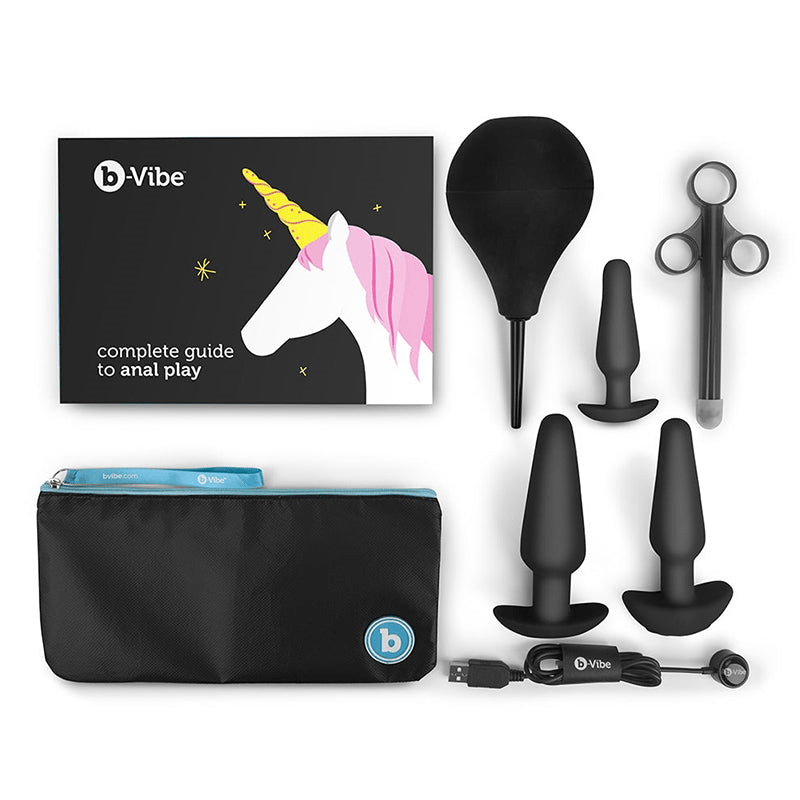 b-Vibe Comprehensive Anal Training & Education Kit for Enhanced Intimate Pleasure