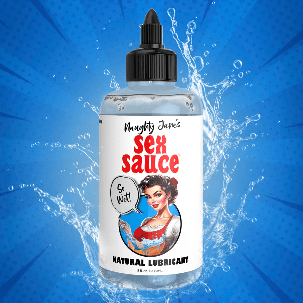 Naughty Jane's Premium Natural Water - Based Sex Lubricant for Intimate Moments