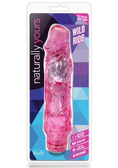 Blush Naturally Yours Premium Pink Phthalate-Free Realistic Vibrator for an Unforgettable Wild Ride
