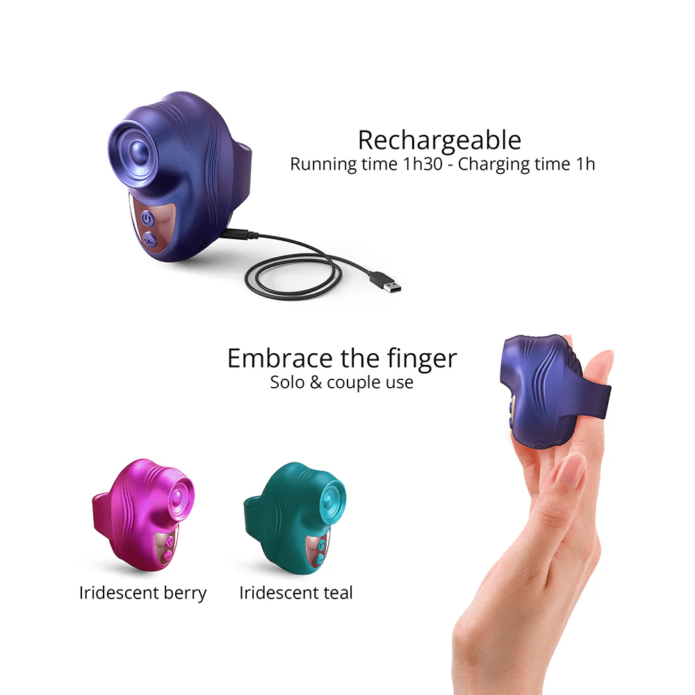 Love to Love Kisscool Miniature Fingertip Pleasure Stimulator for Intimate Experiences