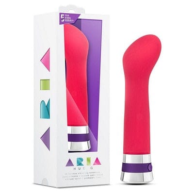 Blush Aria Cerise-Colored Hue G Spot Vibrator for Intense Stimulation