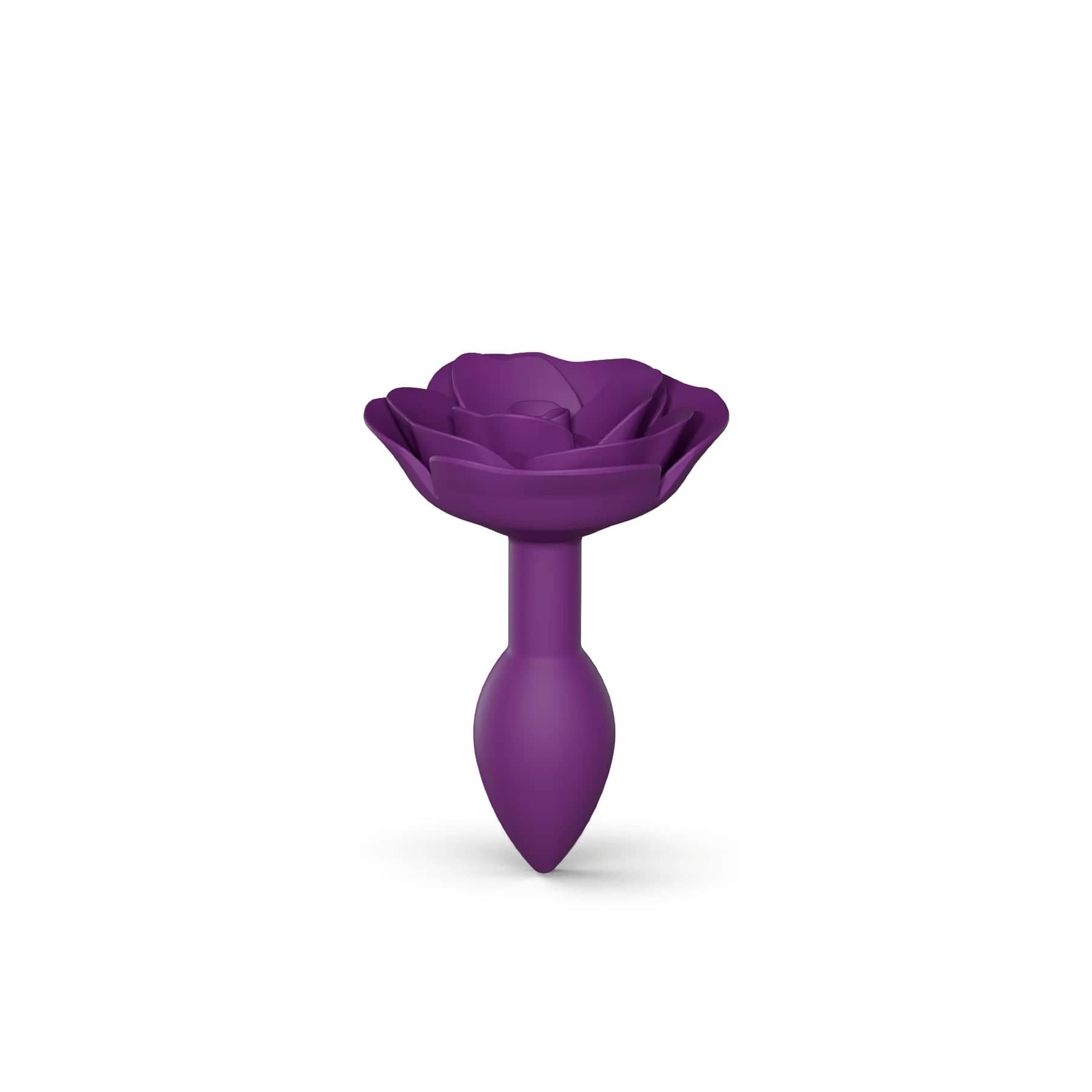 Love to Love Open Roses Small-sized Luxury Silicone Anal Butt Plug for Intense Anal Pleasure