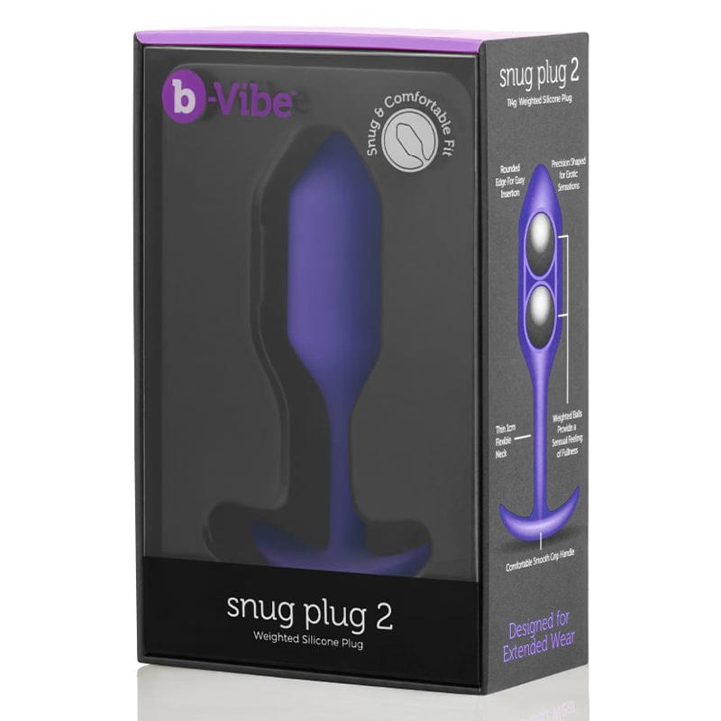 b-Vibe Second Generation Snug Silicone Anal Butt Plug